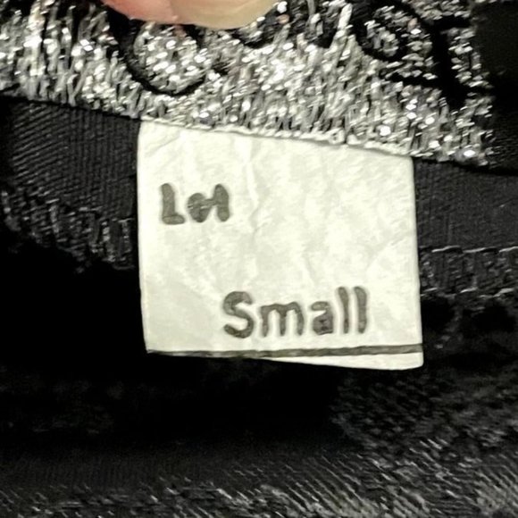 80s Vintage Signet Black Rayon Lace Print Jacquard One Button Long Sleeve Jacket - Picture 6 of 6